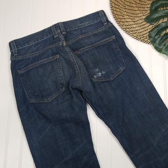 Current/Elliott distressed boyfriend cropped jeans - Picture 5 of 8